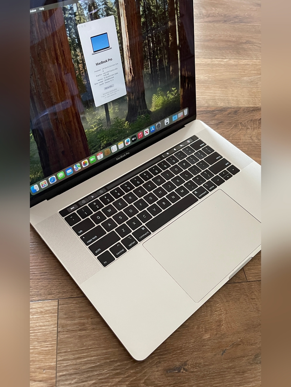 Apple Model 2018 A1990 15.4-inch MacBook Pro with Touch Bar